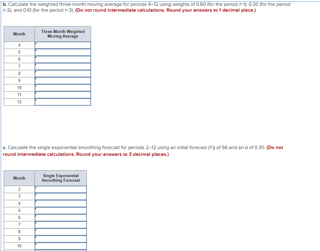 Your manager is trying to determine what