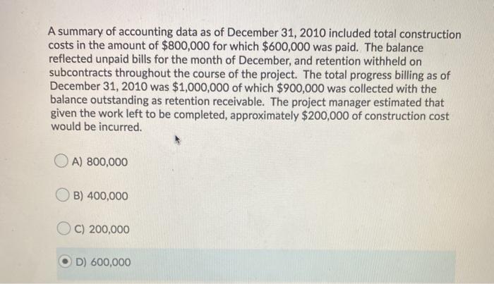 Saved Question 10 (2 points) Use the following