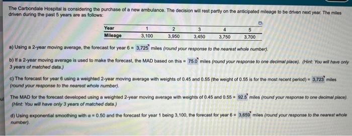 The Carbondale Hospital is considering the