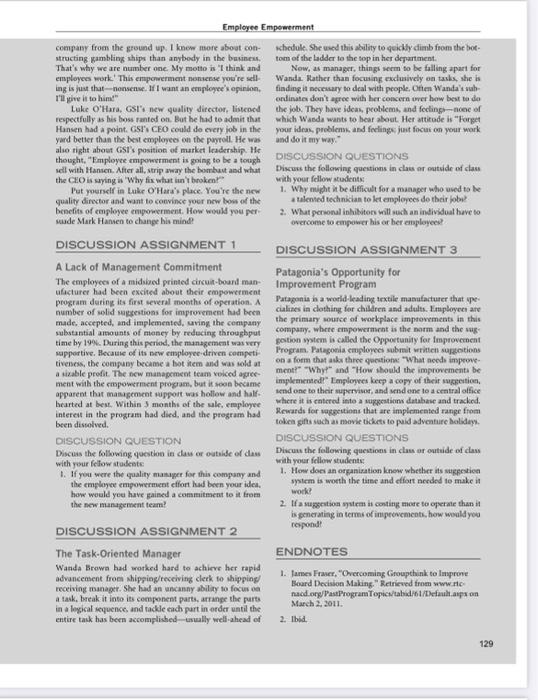 This is actually Total Quality Management. Answer