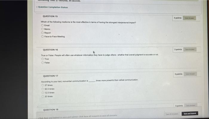 ning time, & minutes, 35 seconds. Question