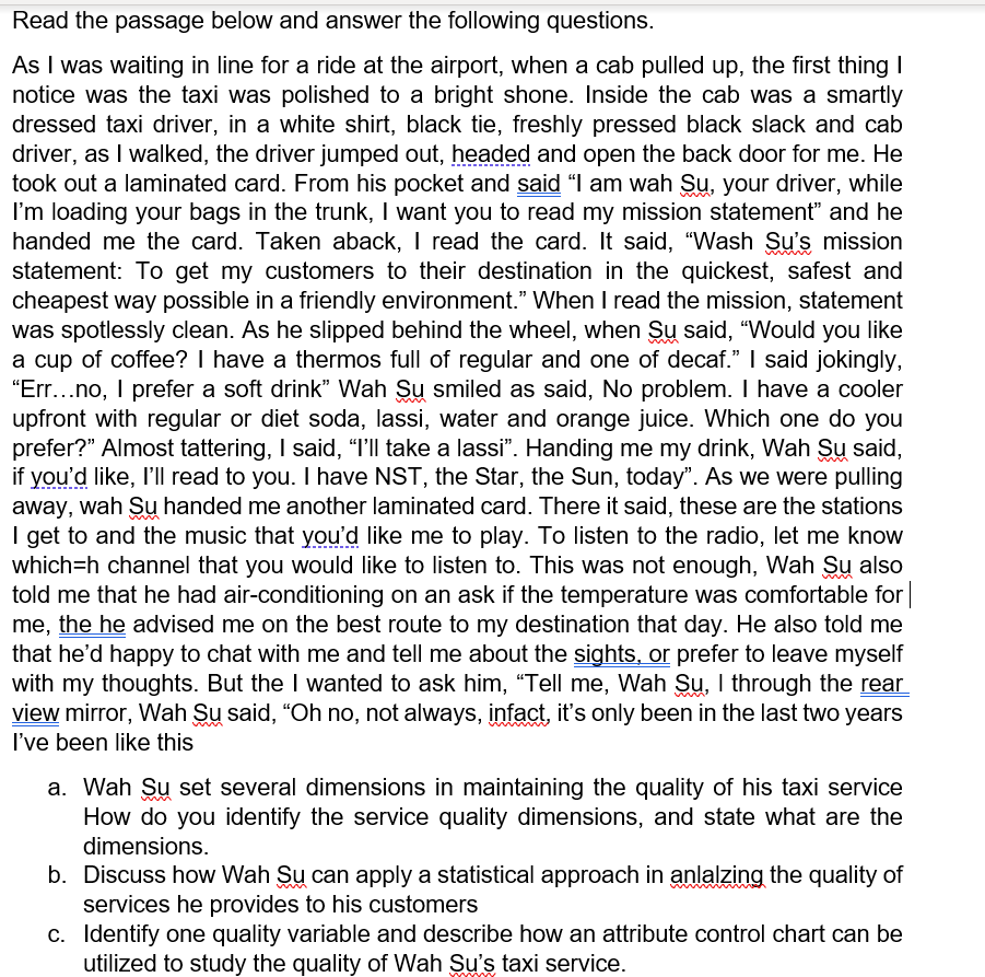 Read the passage below and answer the following