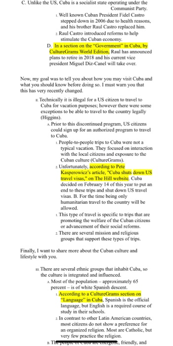 Informative speech about kenya 5-7 minute