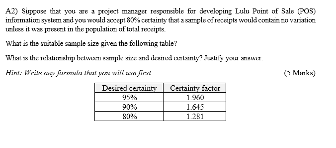 What is the relationship between sample size and
