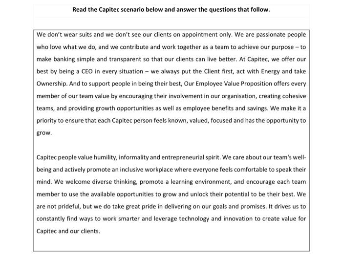 Using the case study as a guide, analyse how