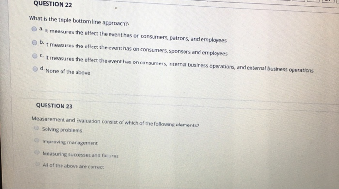 QUESTION 24 Common forms of quantitative data
