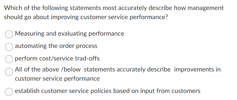 Which of the following statements most accurately