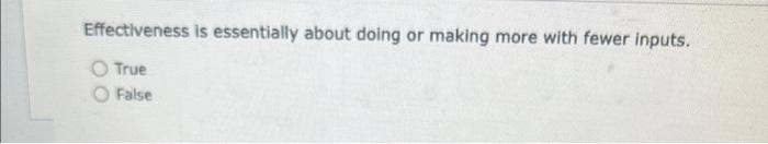 asap! will upvote! Effectiveness is essentially