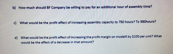 - (40 pts) Bright Future (BF) Company is