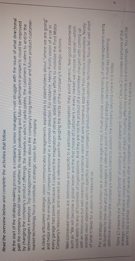 identify the effective elements and shortcomings