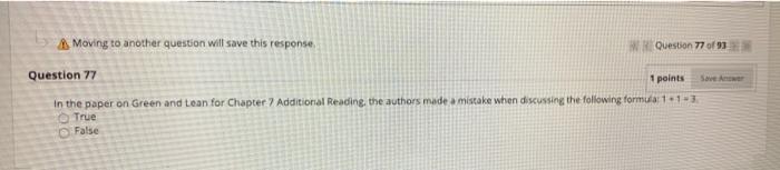 Moving to another question wil we this response