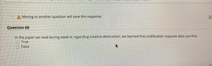 Moving to another question wil we this response