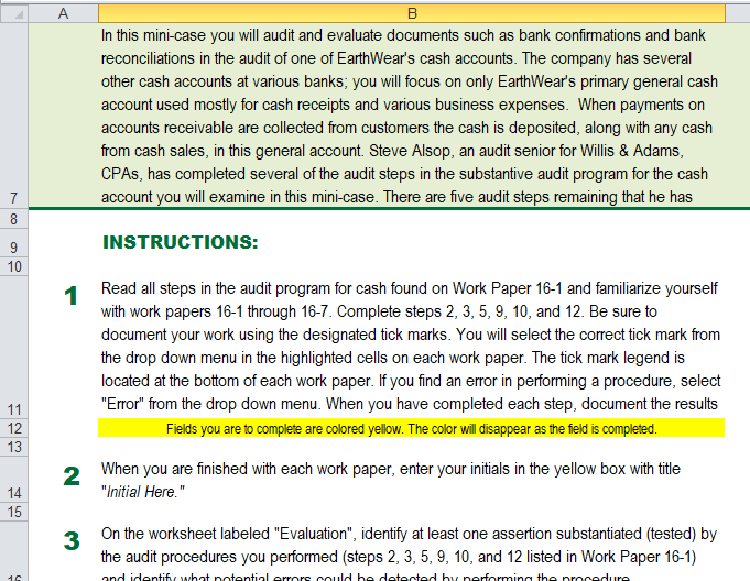 You can only answer part 16-1 (steps 2,3,5),