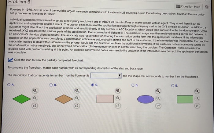 Problem 6 Question Help Founded in 1970, ABC is