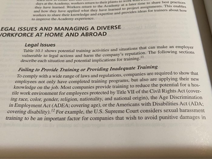 Provide a thorough discussion of at least 5 of