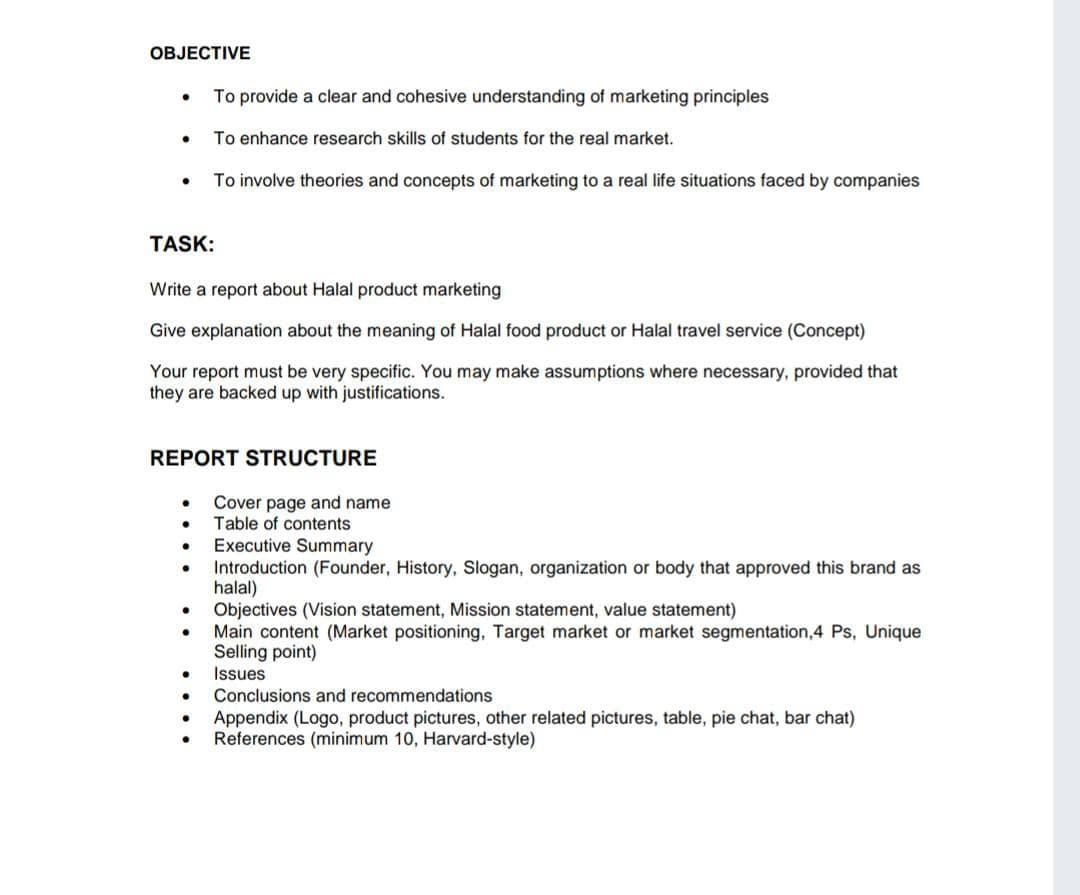 OBJECTIVE . To provide a clear and cohesive