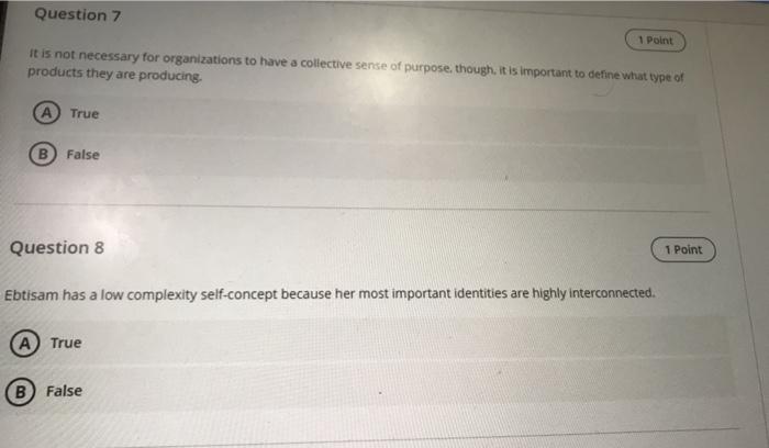 MCQ and True or False please solve all these