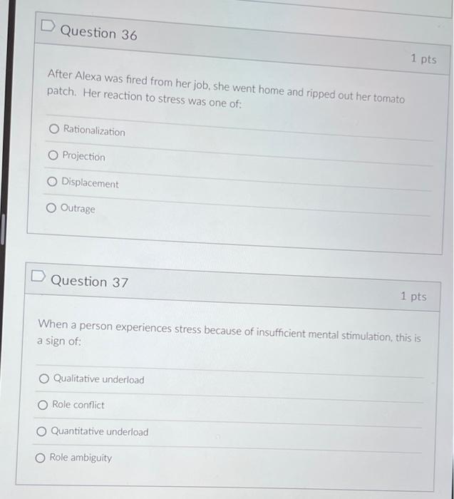 answer both for upvote Question 36 1 pts After