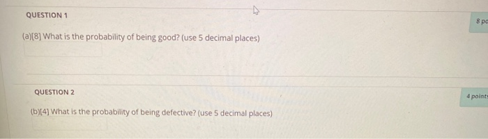 You would need to enter answer values. ructions A