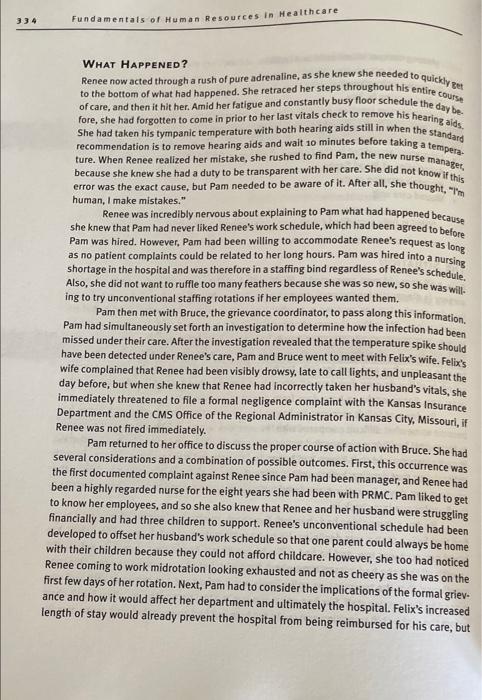 EXPERIENTIAL EXERCISE This case example was