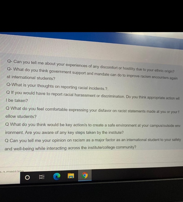 From the above question can you please answer all