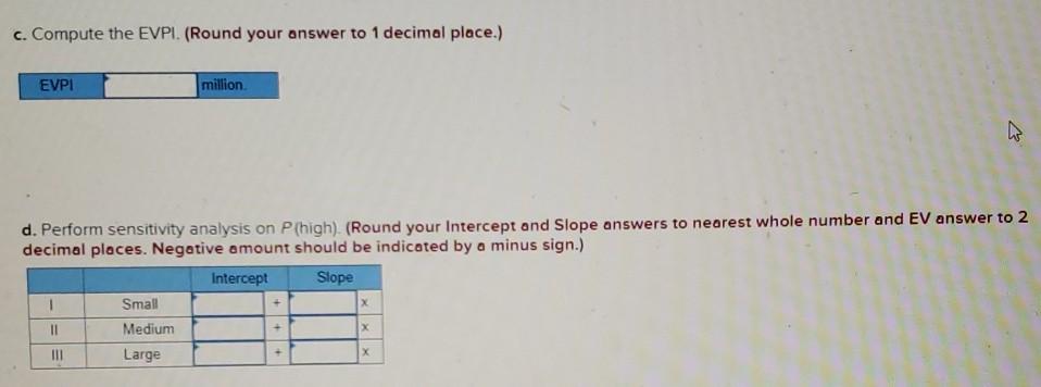 A firm must decide whether to construct a small,