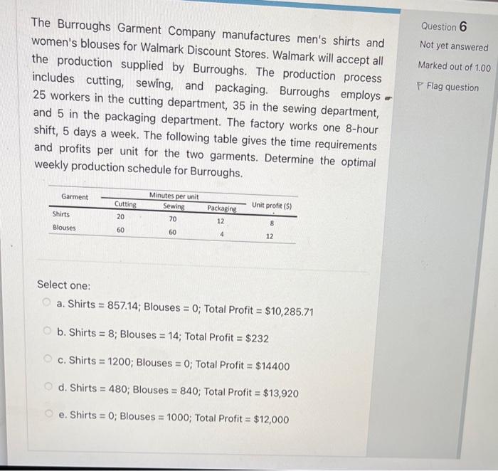 this is actually Operation Research. Plis answer