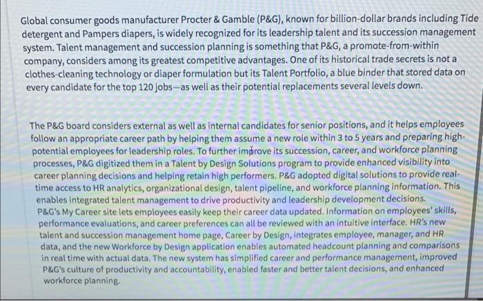 read the case bellow and answer tye fallowing