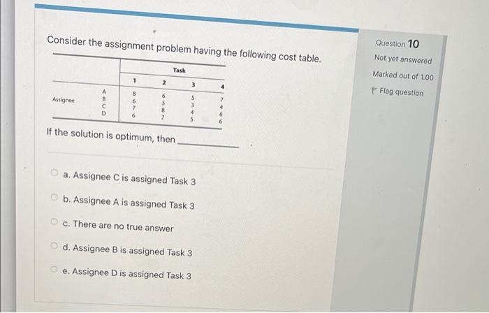 this is actually Operation Research. Plis answer