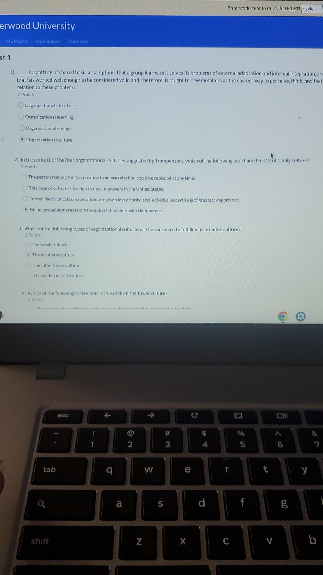 1) _ is a pattern of shared basic assumptions