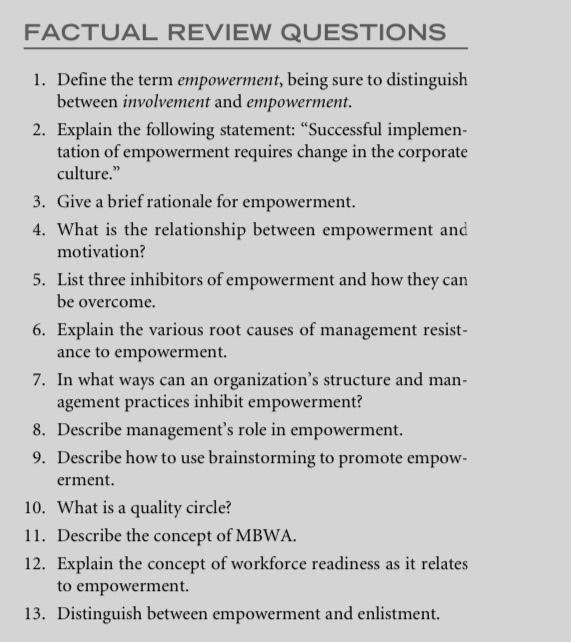 This is actually Total Quality Management. answer