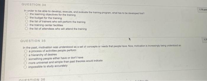 QUESTION 39 If a company does not have the time,