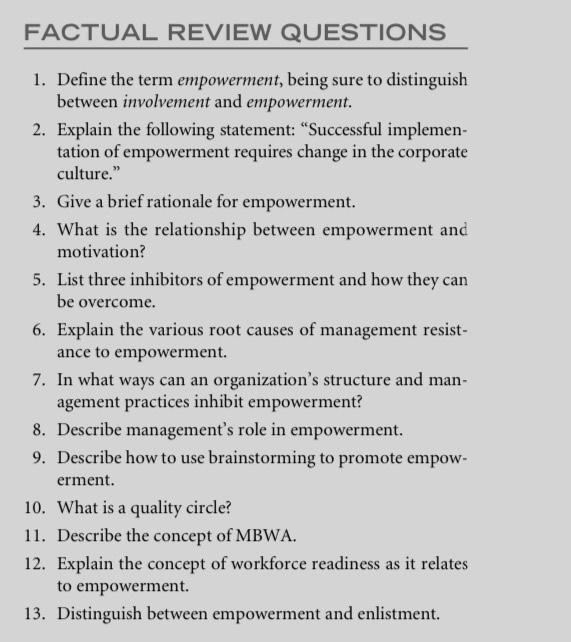 This is actually Total Quality Management. answer