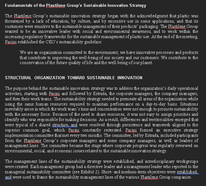 CASE STUDY ON IT PLEASE. It was Saturday, August