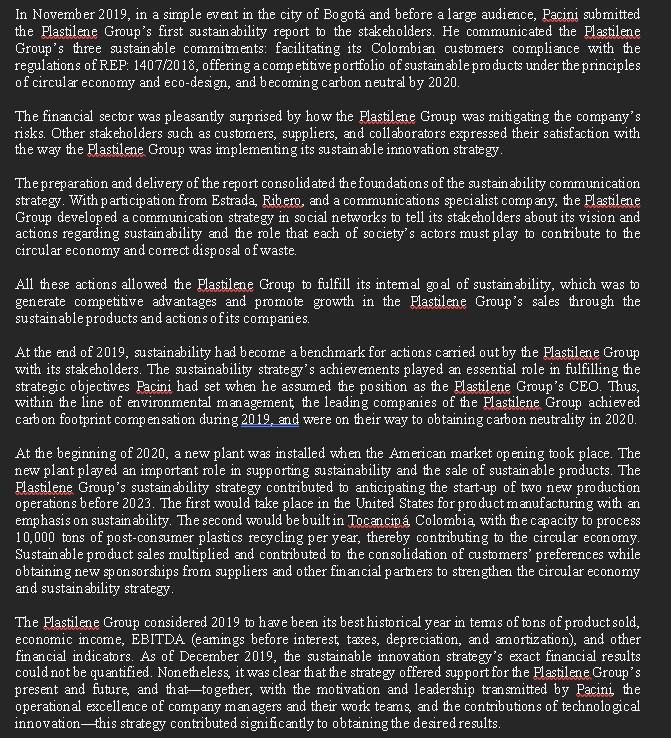 CASE STUDY ON IT PLEASE. It was Saturday, August