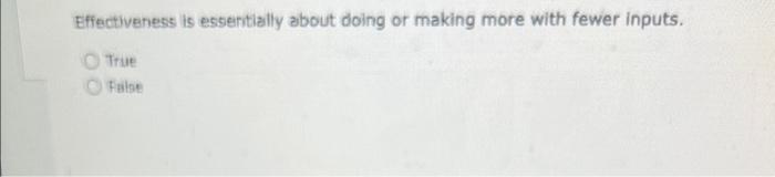 ASAP! will upvote! Effectiveness is essentially