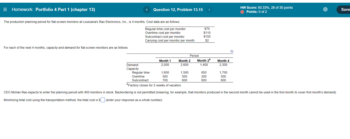 = Homework: Portfolio 4 Part 1 (chapter 13)