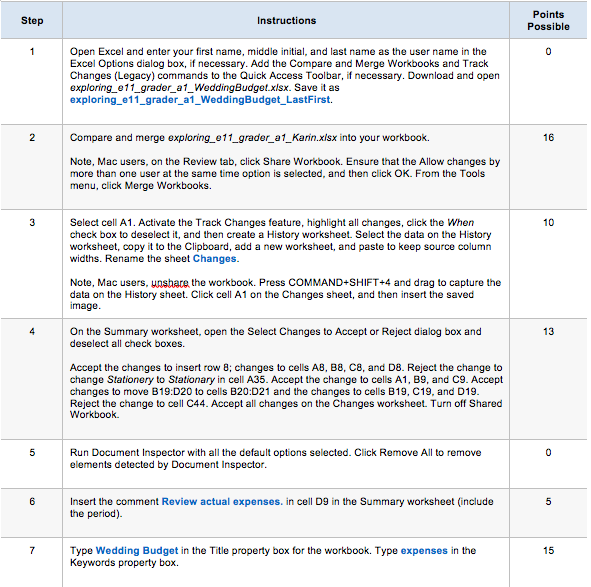 1. Open Excel and enter your first name, middle