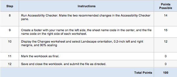 1. Open Excel and enter your first name, middle