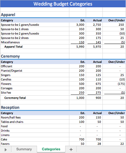 1. Open Excel and enter your first name, middle