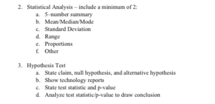 help me answer part 2 and 3 besed on info given