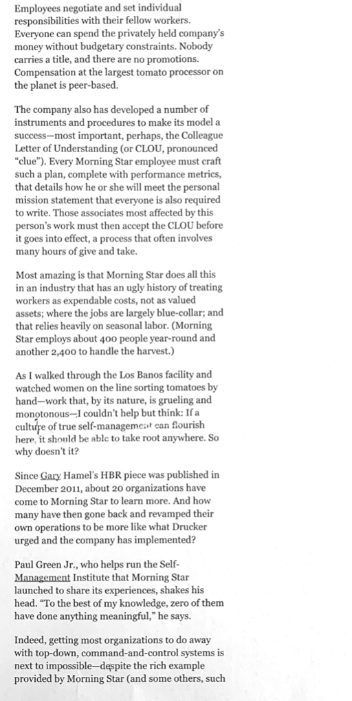 1. So WHY AREN'T more doing self management for