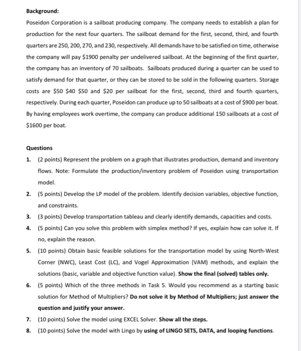 operation researches Background: Poseidon