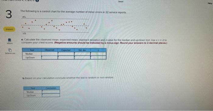 3f: a. Calculate the observed mean, expected