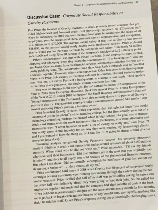 answer the 5 questions from the above case