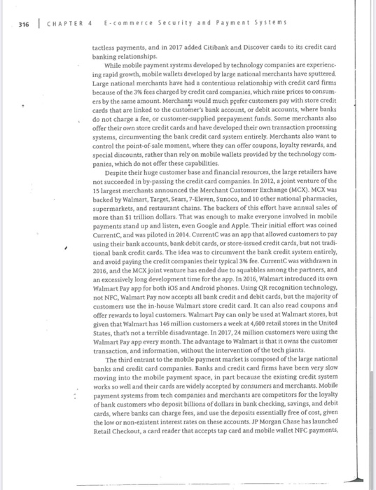 Case Study 311 4.8 CASE STUDY The Mobile Payment