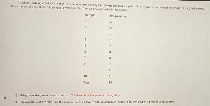 Make sure u answer both question and make chart