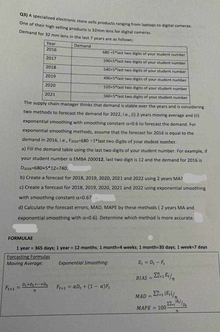 Last two digits: 68 Q3) A specialized electronic