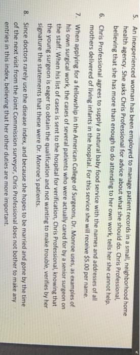 identify the code breached summarize how it could