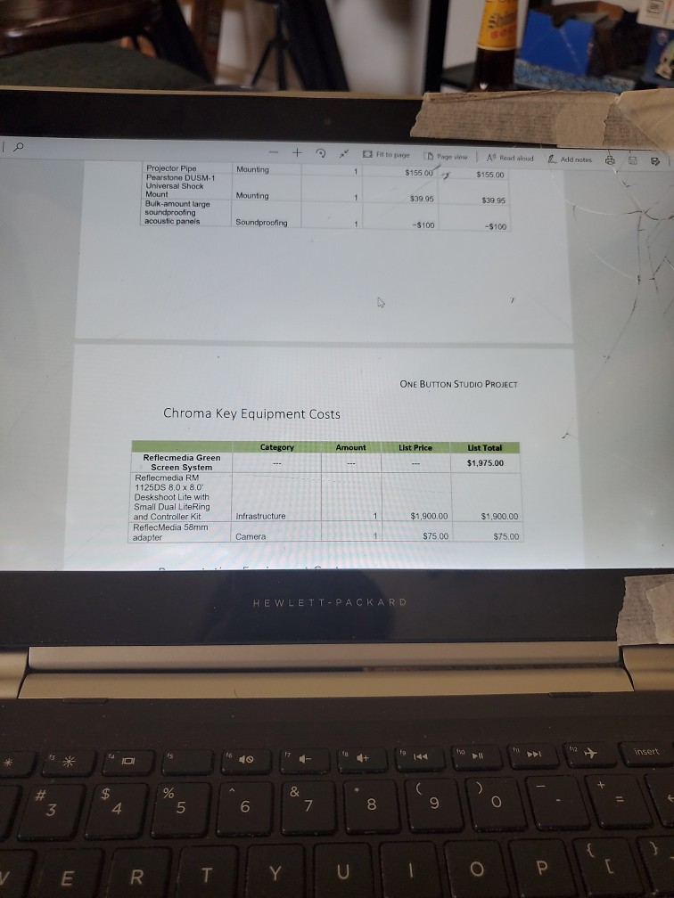 prepare a BUFGET sheet in order to build a taco